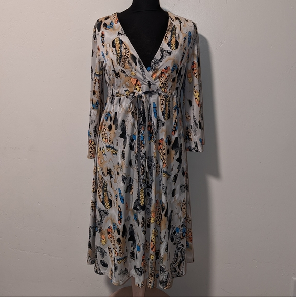 3free(from boutique) Drawstring Waist Dress Sz S/M - Picture 2 of 8